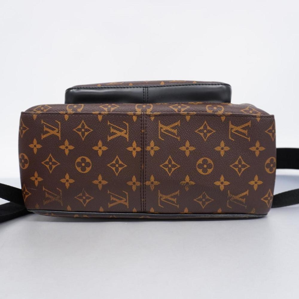 LOUIS VUITTON Rucksack Monogram Macassar Josh M41530 Brown Men's - Picture 3 of 10